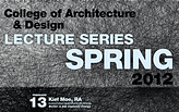 NJIT College of Architecture + Design Spring Lecture Series 2012