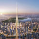 All hail the temporarily tallest tower: rendering of the Calatrava-designed Observation Tower at the Dubai Creek Harbor development. (Credit: Emaar Properties)