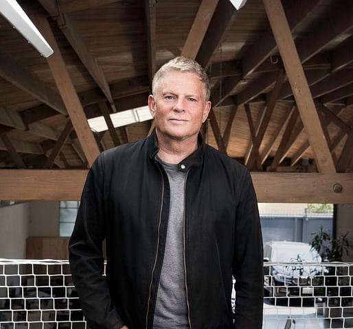 Lorcan O’Herlihy, FAIA, Founder and Design Principal of LA-based Lorcan O’Herlihy Architects [LOHA] is this year's Gold Medal recipient. Photo © Colin Lenton.