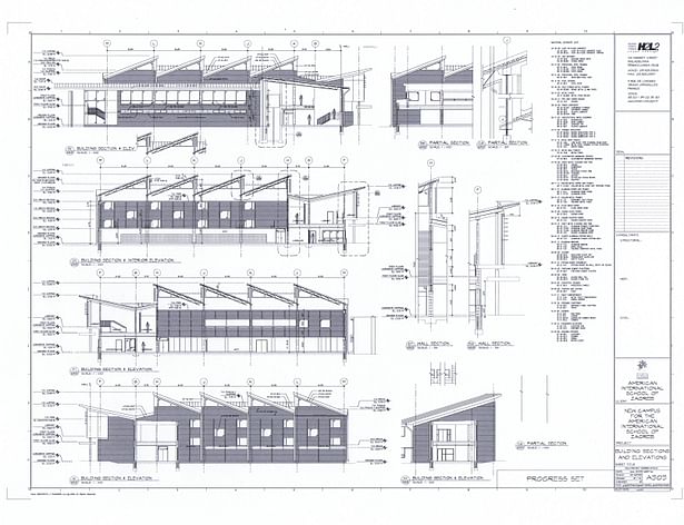 Exterior Elevations, Sections, Interior Elevations and Details