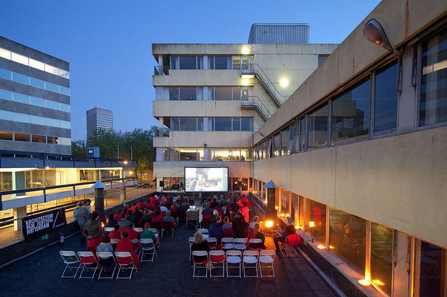 AFFR x Route du Nord rooftop screening this past June. Photo by Frank Hanswijk. Photo via affr.nl.