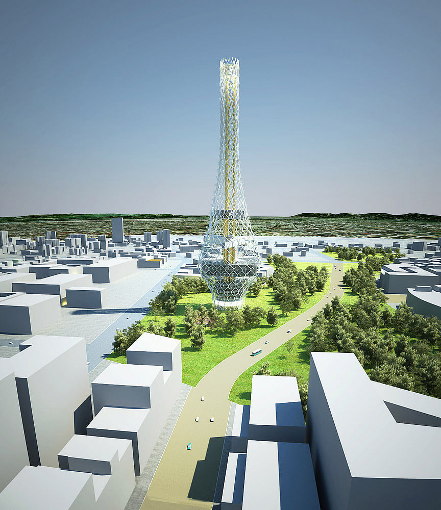NL Architects' Taiwan Tower #1: Tower of Power