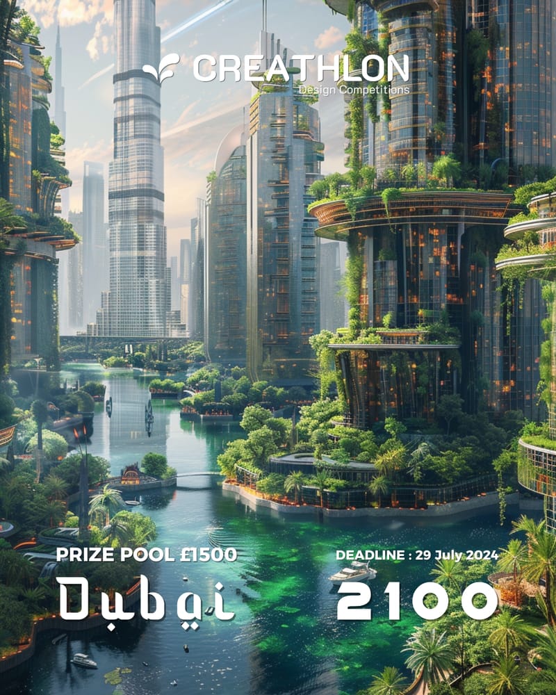 Competitions: Call for Entries : DUBAI 2100 Ideas Competition by Creathlon