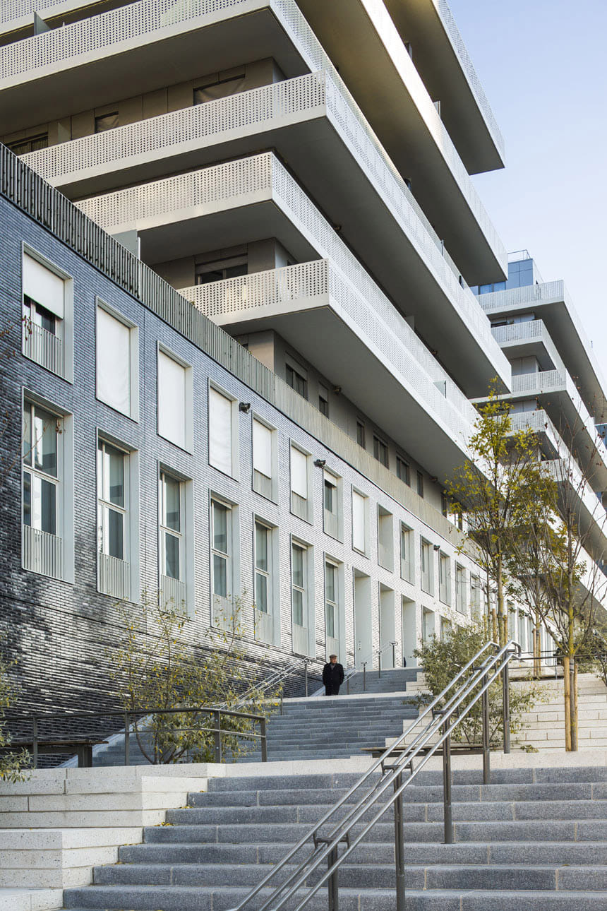 Terrace 9 housing and office building - AZC - Nanterre, France