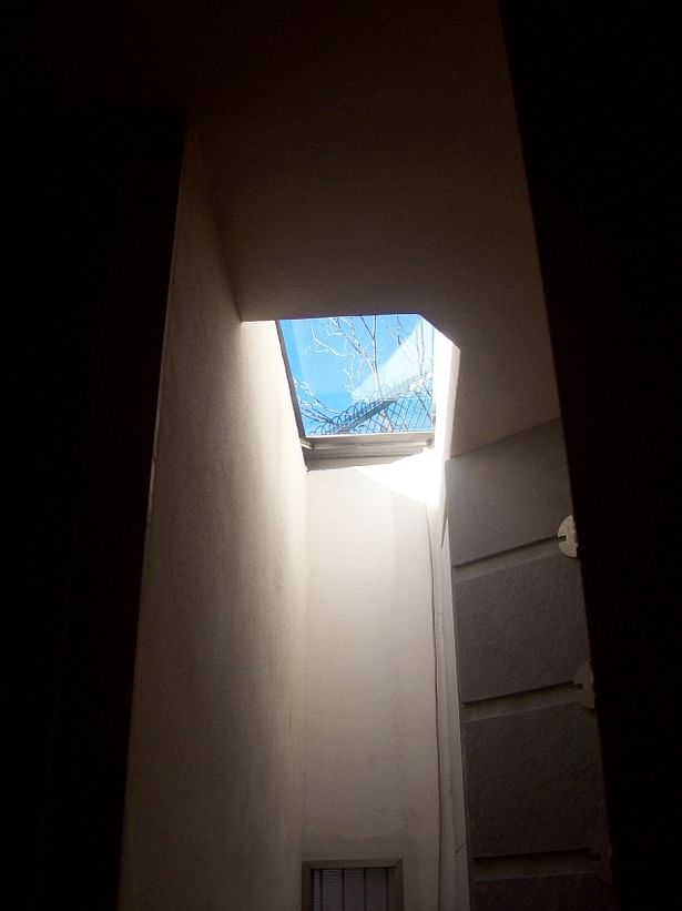 The resurrection from the skylight