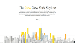 Scroll through the "new New York Skyline" with this interactive infographic