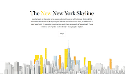 Scroll through the "new New York Skyline" with this interactive infographic