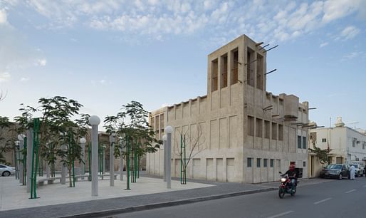 ​Revitalisation of Muharraq - One of 18 public spaces designed as microclimates within the city. Architect: Office Kersten Geers David Van Severen & Bureau Bas Smets. Photo © Aga Khan Trust for Culture / Cemal Emden.