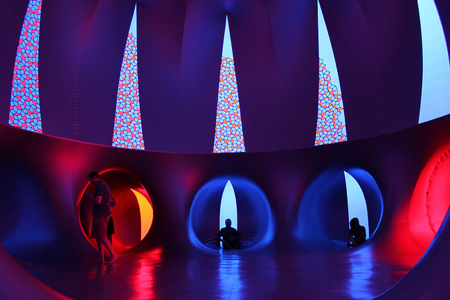 Interior of Exxopolis, image credit: Kaori Walter.