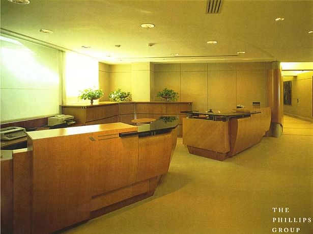 CEO's reception area, 7th floor