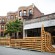Boston Architectural College partnered with the Boston Green Academy to develop a Parklet for the City of Boston