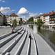 JOINT WINNER: RENOVATION OF THE RIVER LJUBLJANICA, Ljubljana (Slovenia), 2011 (Photo: AteljeVOZLIC)