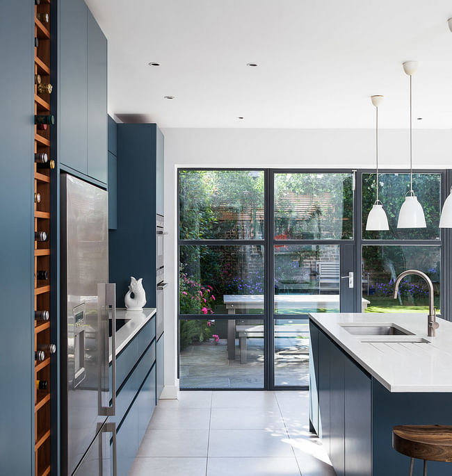 Slot House in London, UK by Au Architects; Photo: David Butler Photography