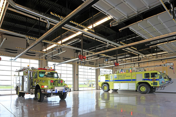 Four-bay garage