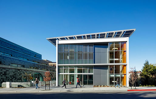 Jacobs Institute for Design Innovation designed by Leddy Maytum Stacy Architects. Photo © Tim Griffith.