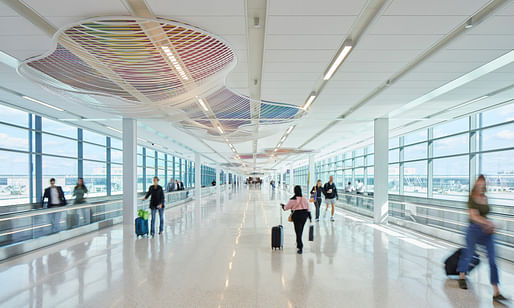 Kansas City International Airport by SOM. Image courtesy Kansas City Aviation