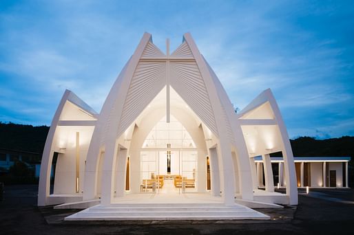 Mary Help of Christian Church (Chaweng) by Juti architects | Suratthani, Thailand. Photo courtesy of World Architecture Festival.