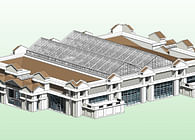 NCAA Sand Volley Ball Competition Stadium – Conceptual