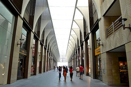 Inside the deserted Beirut Souks shopping mall, designed by Rafael Moneo with Kevin Dash. Photo: A.K.Khalifeh/Wikipedia