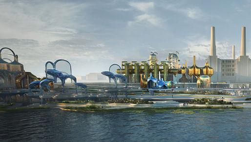 1st prize: Tidal Terrains. Author: Mary Denman (Architect/Designer) | USA.