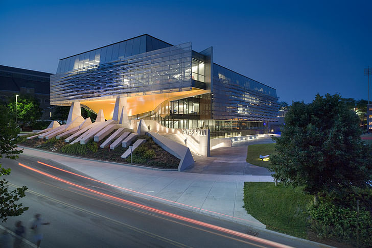 The Bill & Melinda Gates Hall at Cornell University. Image courtesy of Bill Zahner.