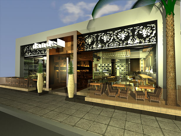 Desing & construction dandel : cafe- restaurant Glyfada - Athens- Greece by http://www.facebook.com/WORKS.C.D