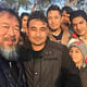 'Brave man from Afghanistan,' Ai Weiwei's caption reads on Instagram (@aiww). 