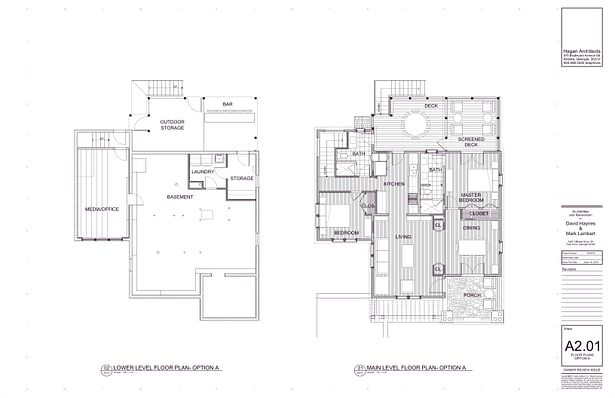 Floor Plans: Proposed