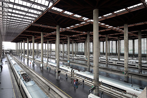 Madrid Atocha railway station, 1992, Madrid. Photo courtesy 2017 Praemium Imperiale Arts Award.