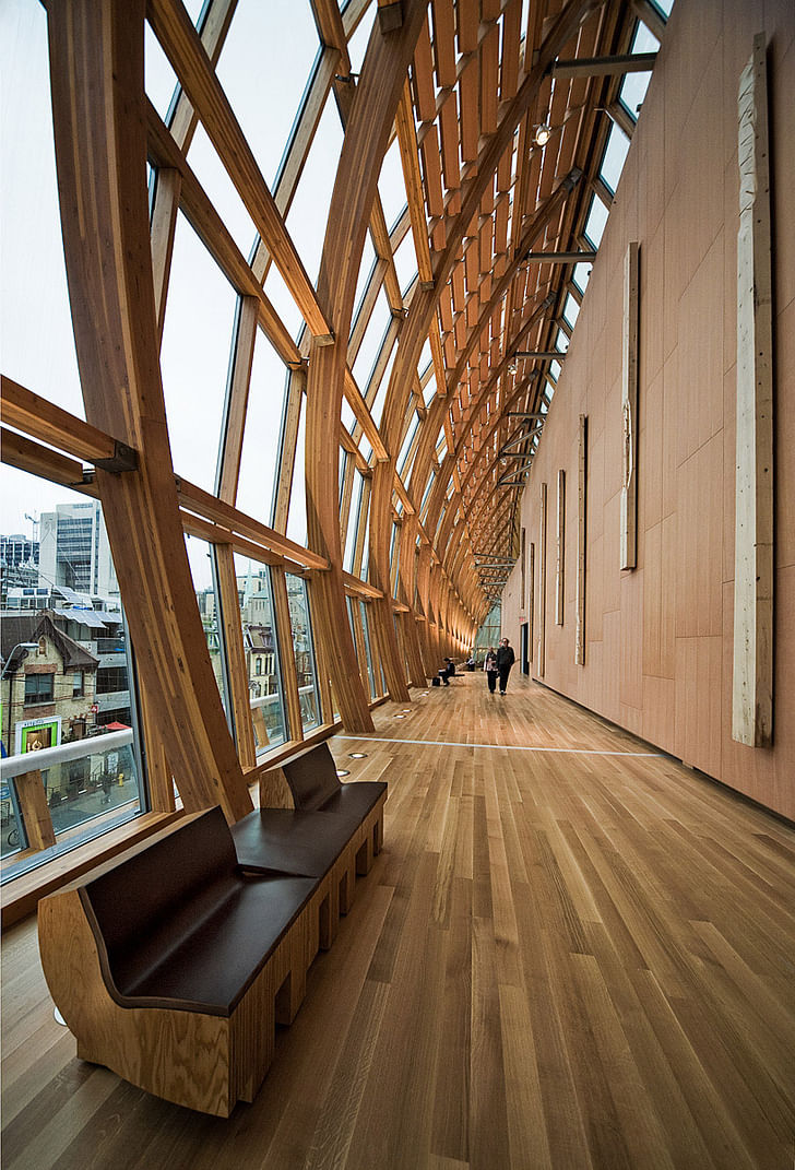 Galleria Italia by Gehry Partners at Art Gallery of Ontario (AGO), Toronto, ON © Sam Javanrouh