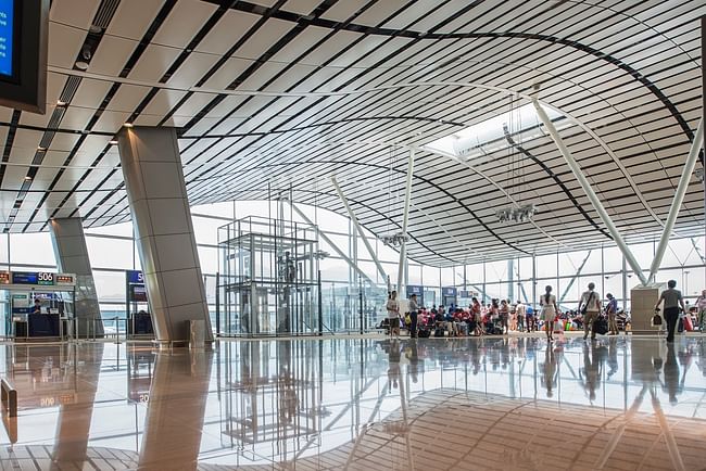 HKIA North Satellite Concourse, Hong Kong, by Aedas