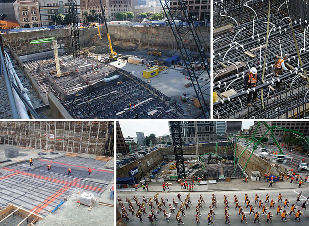 Wilshire Grand: Construction Photos