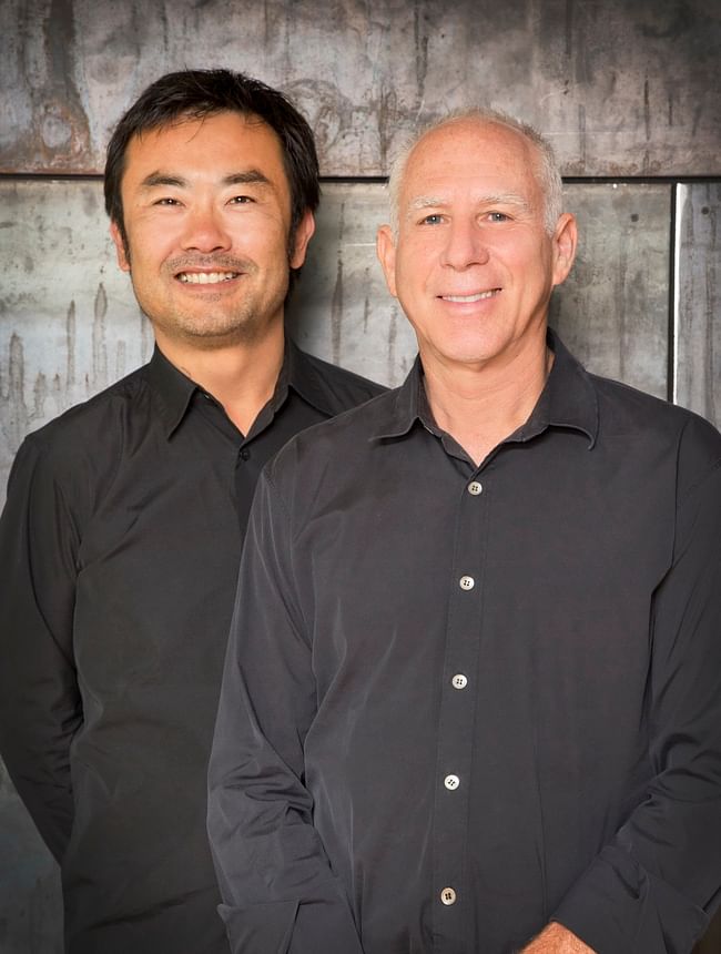 Takashi Yanai, AIA (Partner) and Steven Ehrlich, FAIA, (Founding Partner), photo by Miranda Brackett, courtesy of Ehrlich Architects.