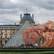 The Louvre was the first Hermit Crab museum. Photo-collage by the author. Image by Nicholas Korody