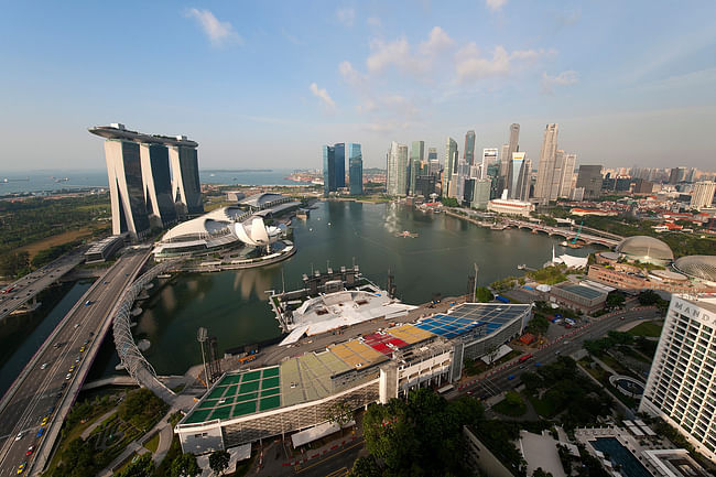 2015 Urban Open Space Award finalist: Marina Bay. Photo courtesy of URA.