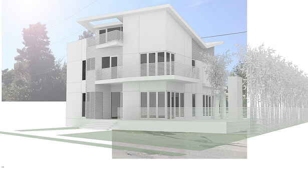 Front Exterior Rendering