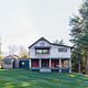 Calluna Farms, the shingle-style farmhouse purchased by Johnson in 1981 to serve as Whitney’s residence. Dean Kaufman