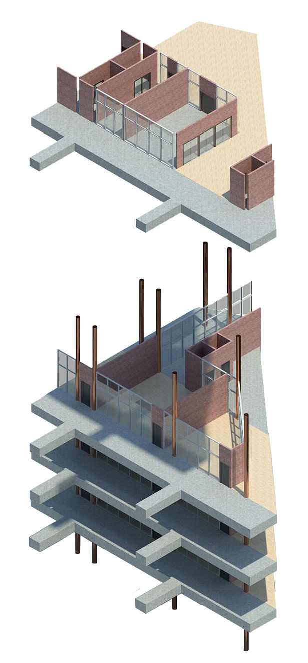 Axonometric, 'Pod'