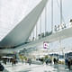 View to marine plaza from departure hall (Image: Labtop)