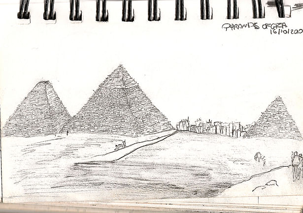 Pyramids, Giza, Egypt 