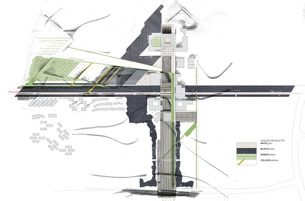 University Campus Plan by Mark Tyrrell and Sharon Wright