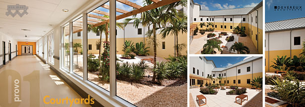  Providenciales Internal courtyards