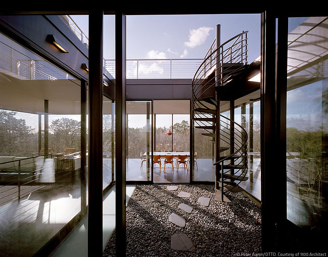 Watermill Houses in Watermill, NY by 1100 Architect (Photo: Peter Aaron/OTTO)