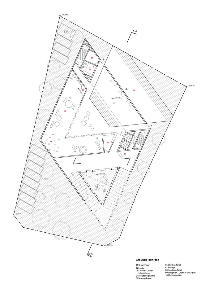 Floor plan - 00F (Image: studio SH)