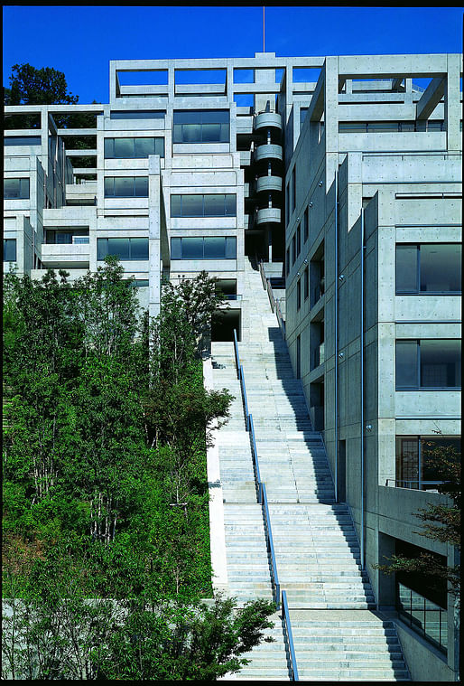Rokko Housing II, 1993. Photo © Mitsuo Matsouoka.