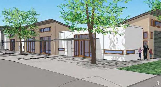 Sketchup Rendering of Exterior