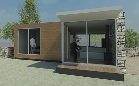 Modular building (one room house); Portugal