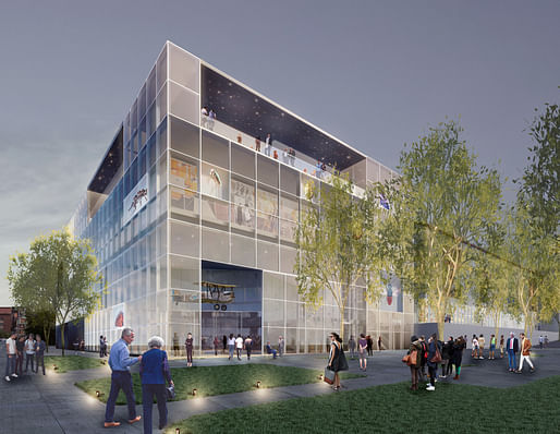 Renderings by Frederick Fisher and Partners Architects