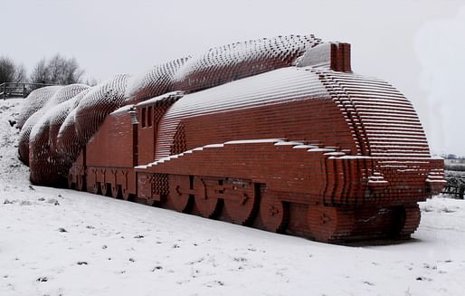 Brick Train, Darlington by David Mach