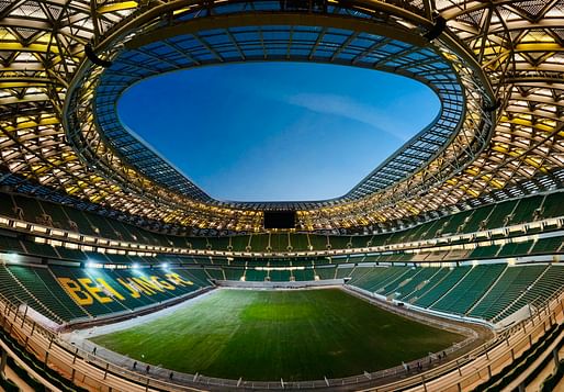 Workers' Stadium in Beijing, China by The Beijing Institute of Architectural Design (BIAD). Image: © Beijing Institute of Architectural Design